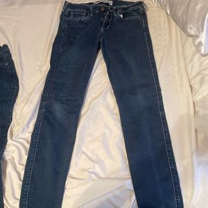 Dark blue jeans from Abercrombie